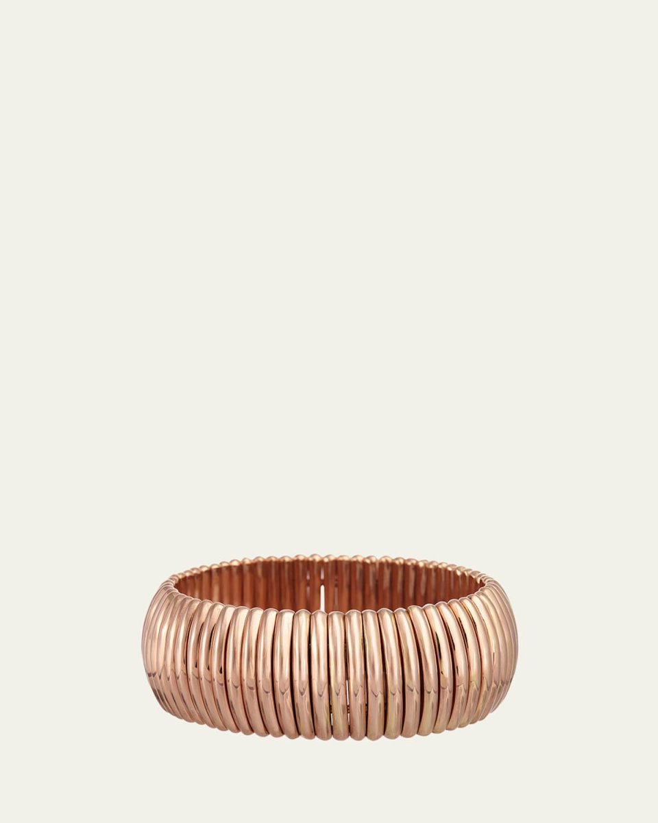 18K Rose Gold Stretch Bracelet